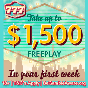www.777.com - 77 free spins | $1500 in your first week