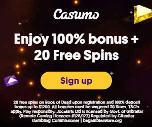 www.Casumo.com - 1200 евро бонус | 200 безплатни завъртания за нови играчи