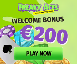 www.FreakyAces.com - An exclusive free welcome bonus