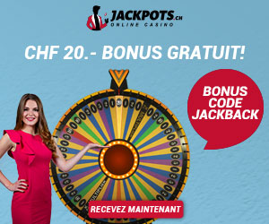 www.Jackpots.ch - Le bonus est très chaud !