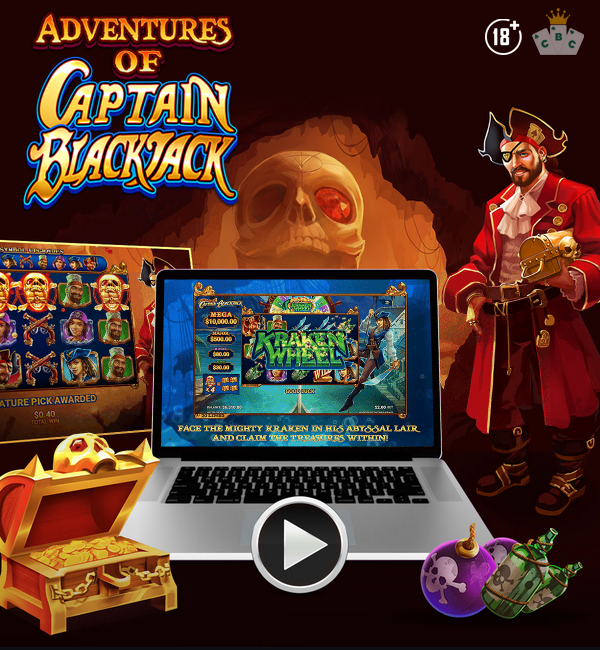 Nouveau jeu : Les Aventures du Capitaine Blackjack