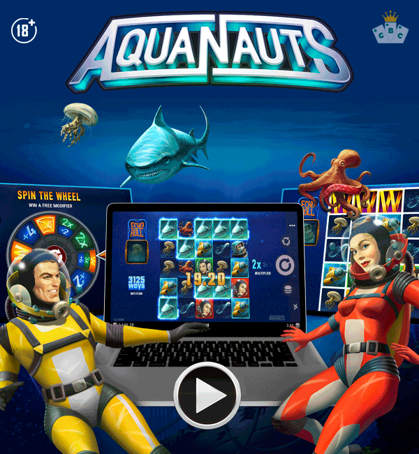 Microgaming new game: Aquanauts