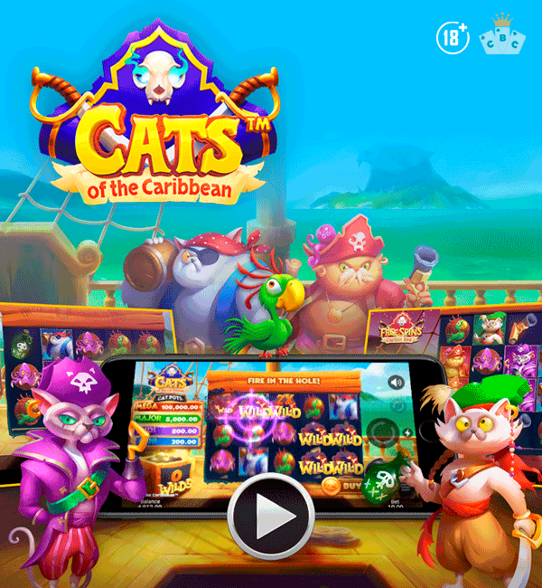 Microgaming new game: Cats of the Caribbean™