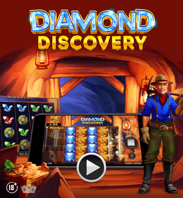 Microgaming новая игра: Diamond Discovery
