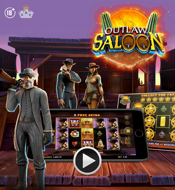 Microgaming permainan baru: Outlaw Saloon™