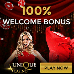 www.UniqueCasino.com - Bonus esclusivo: 25 giri gratuiti